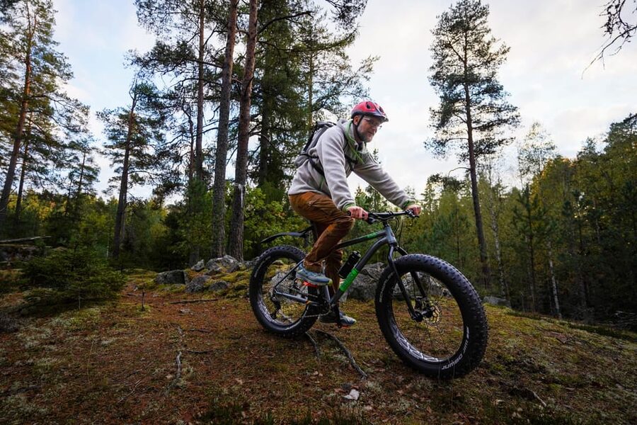 Stockholm: Fat Bike Forest Adventure with Lunch and Sauna - The ride plan: two bike blocks, lakeside views, and seasonal surprises