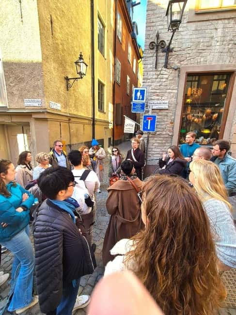 Stockholm Gamla Stan: Old Town Walking Tour with Local Guide - German Church First, Then Straight Into the Old Town Mood