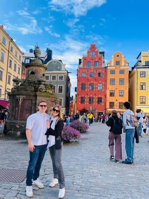 Stockholm: Guided Historic Old Town Walking Tour with Local - German Church, Prästgatan, and the cathedral skyline