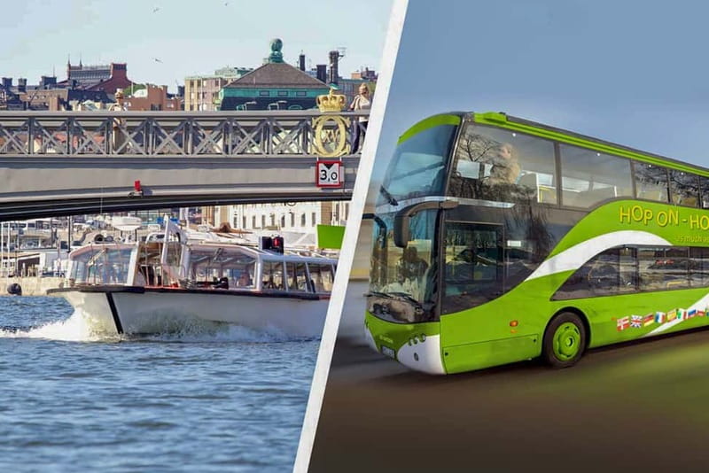 Stockholm: Hop On-Hop Off Bus or Boat - Key Highlights You Can Act On