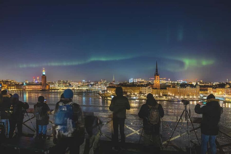 Stockholm: Ice Skating with fire & chance of Northern Lights - Skating at your own pace: torches, starlight, and real winter quiet