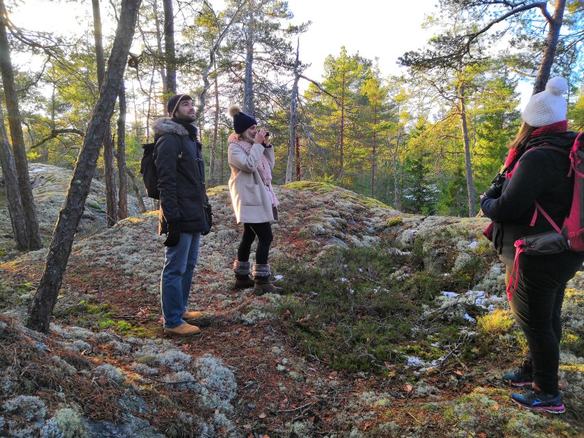 Stockholm: Nature Hike with Campfire Lunch - Learning stops that make the forest feel real