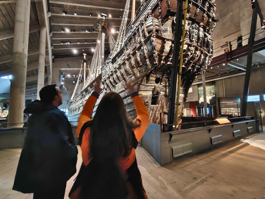 Stockholm: Old Town Walking Tour w/ Vasa Museum & Boat Ride - Starting at Gustav III:s Obelisk, and the 4 PM reverse plan