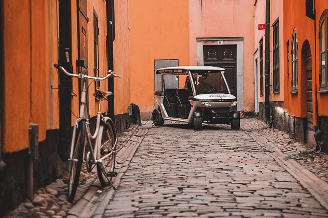 Stockholm Private Golf Cart Tours - A Quiet, Private Way to See Stockholm Without the Long Walk