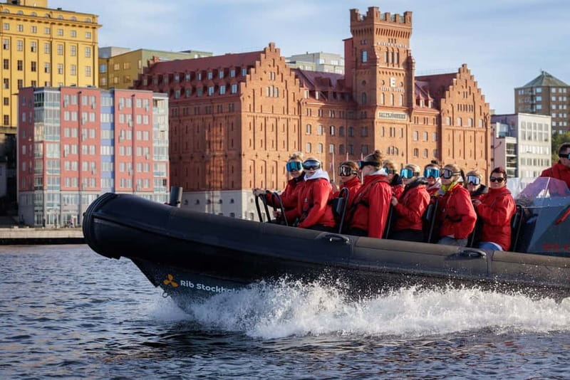 Stockholm: RIB Speed boat tour & archipelago island visit - A 4.5-hour RIB ride that turns the archipelago into a story