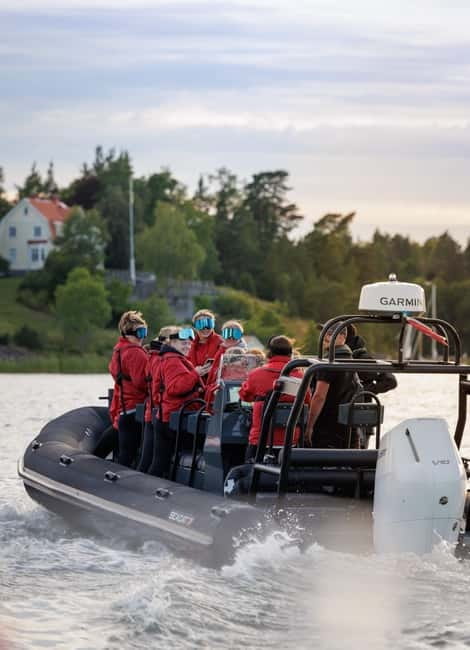 Stockholm: RIB Speed boat tour & archipelago island visit - Dock 19, Strandvägen: where the day starts and how the ride feels