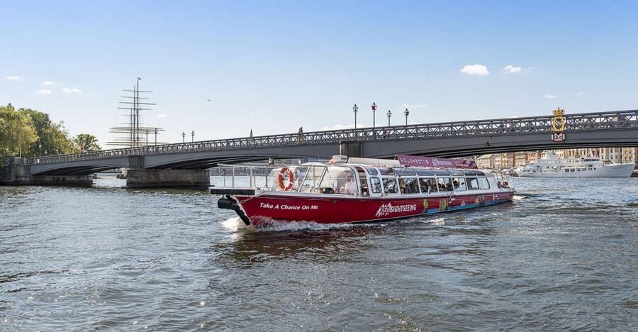 Stockholm: Royal Bridges & Canal Boat Tour with Audio Guide - FAQ