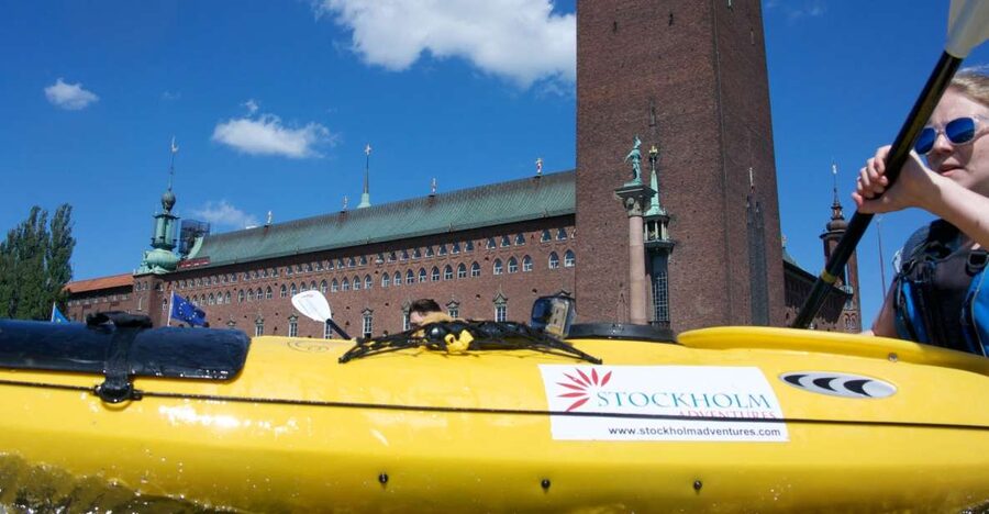 Stockholm: Self Guided Kayak Adventure - Views you will actually care about, from water level