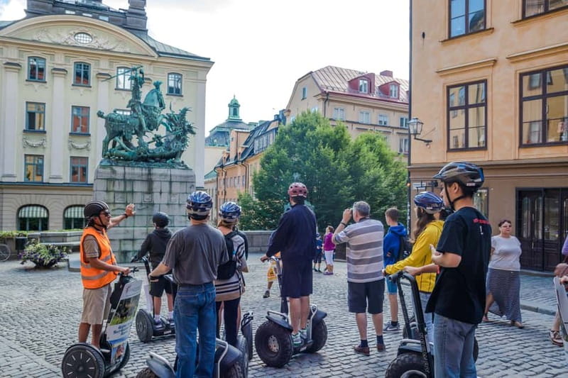 Stockholm: Sightseeing Tour by Segway - Riddarholmen photo stop: royal views without the long walk