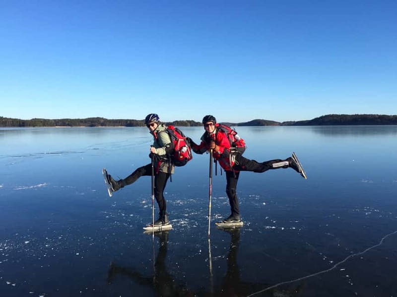 Stockholm: Skating on Natural Ice Introductory Tour - The 5.5-hour flow: transport, small group energy, and time on the ice