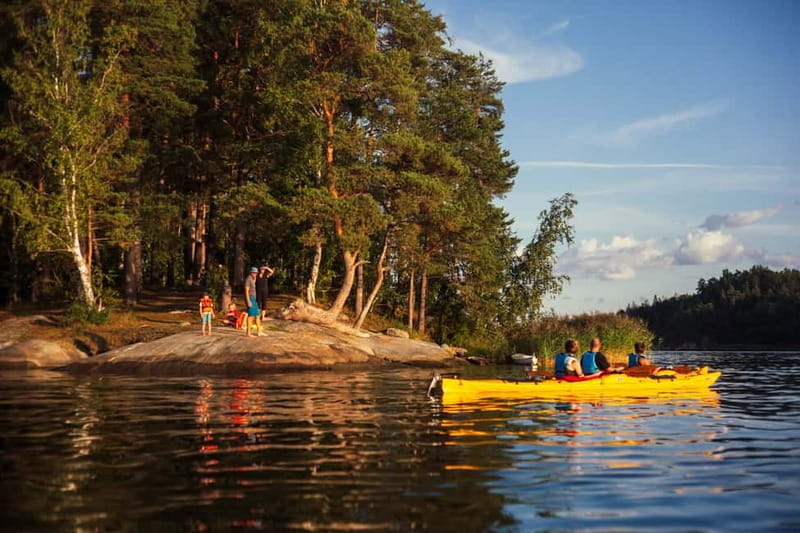 Stockholm: Sunset Archipelago Kayaking & Toast on the Water - Optional sauna session: turning cool water into warm comfort
