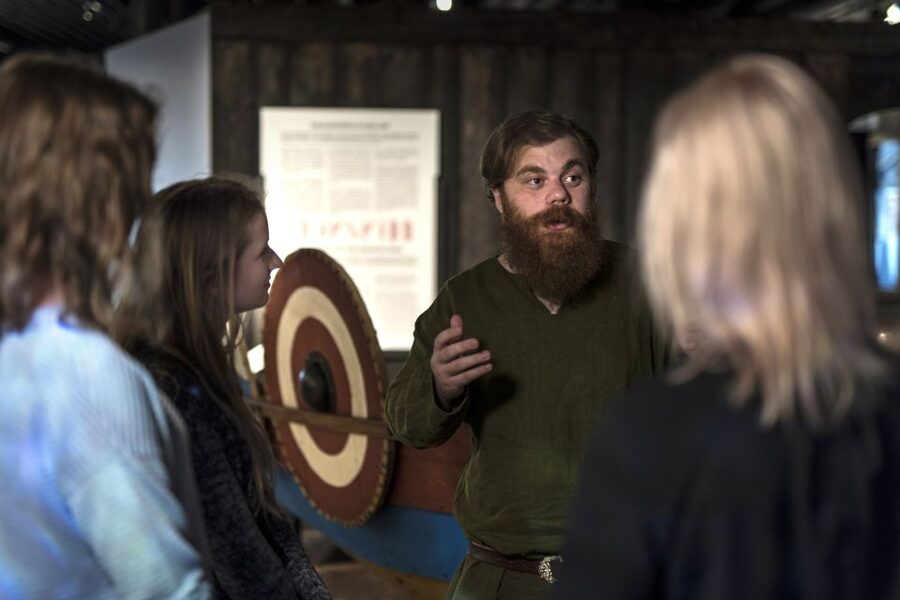 Stockholm: The Viking Museum Exhibition and Viking Ride - Entering The Viking Museum, Stockholm County style