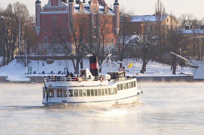 Stockholm Winter Boat Tour with Guide - Warm boat comfort and decent refreshments in cold weather