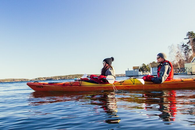 Stockholm: Winter Kayaking, Swedish Fika and hot Sauna Experience - The route: Vaxholm Fortress to Ytterby Mine, four stops with real stories