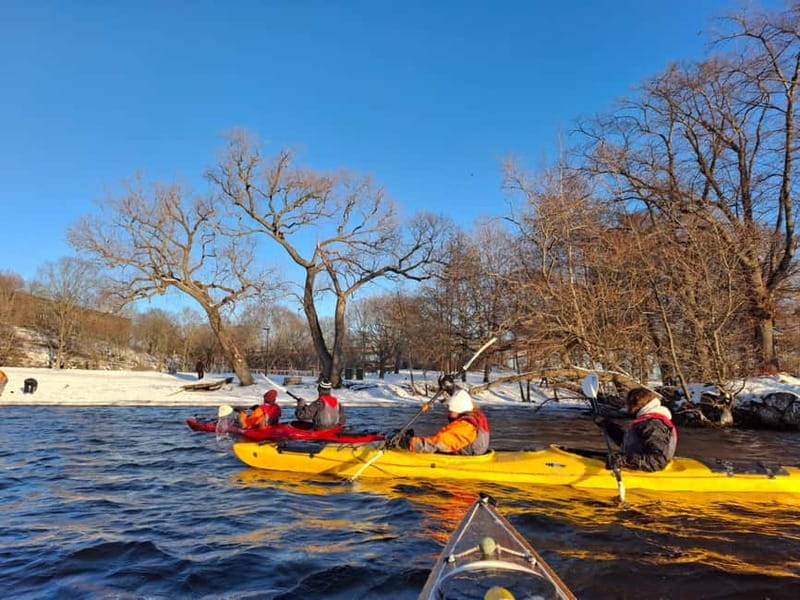 Stockholm: Winter Kayaking Tour through the City Centre - Key points before you paddle Stockholm in winter