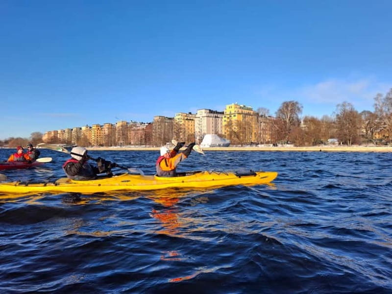 Stockholm: Winter Kayaking Tour through the City Centre - Gear checklist: what you bring so the cold doesn’t steal the fun