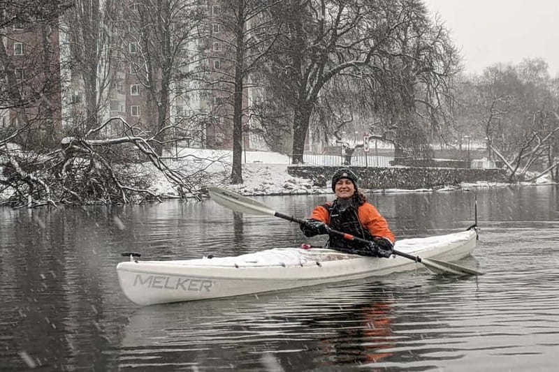 Stockholm: Winter Kayaking Tour through the City Centre - How fit do you need to be for dry suit winter kayaking?