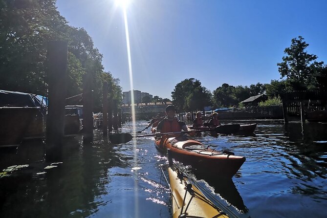 Sunset Kayak Tour in Central Stockholm and Swedish Fika - The guided sunset route: skyline views, a big loop, and central landmarks