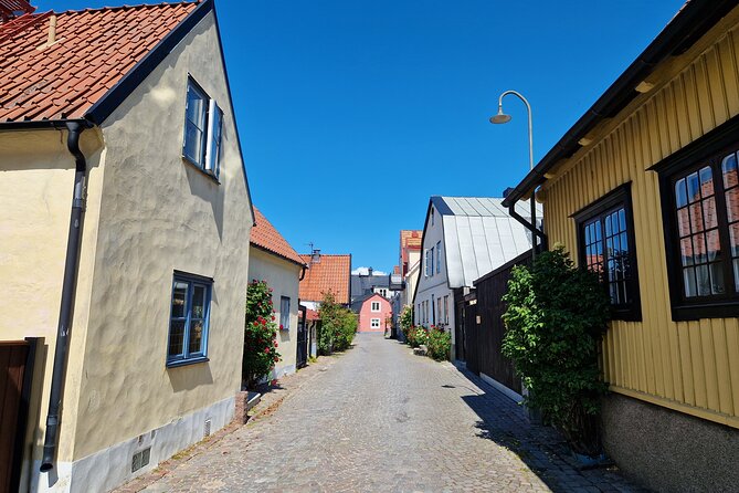 The Battle of Visby: A Self-Guided Walking Tour Game - Korsbetningen: the memorial of the fallen Gotlanders