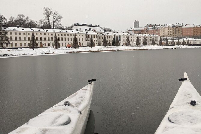 Winter Kayak Tour in Stockholm City (Dry Suit Kayaking) - What to expect on icy water, and how safety feels in practice